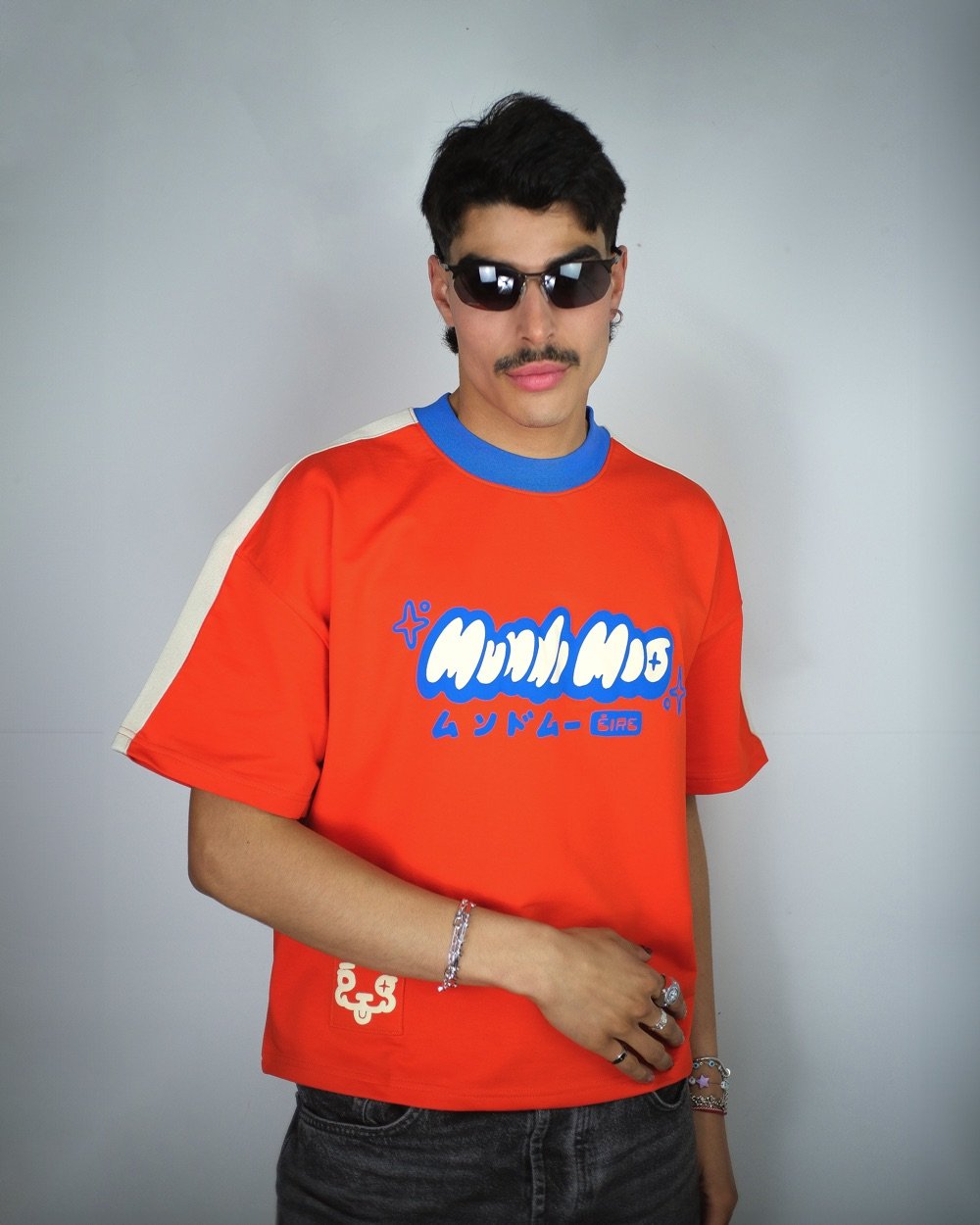 TEAM ORANGE BOXY T-SHIRT