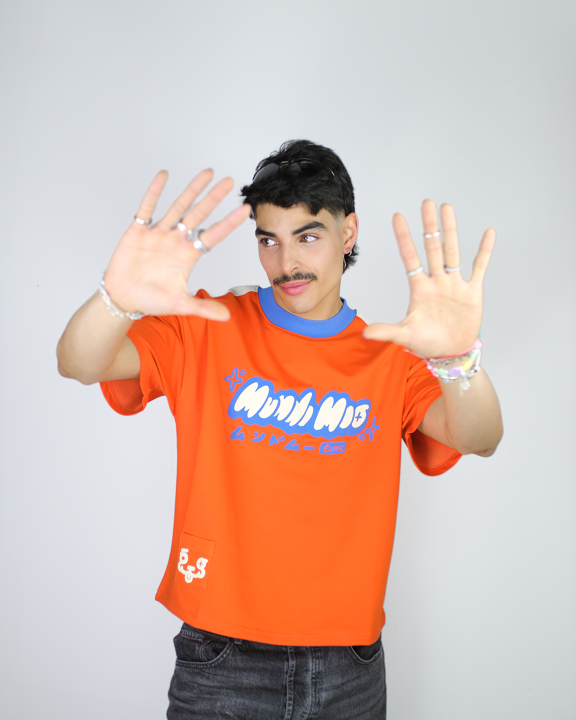 TEAM ORANGE BOXY T-SHIRT