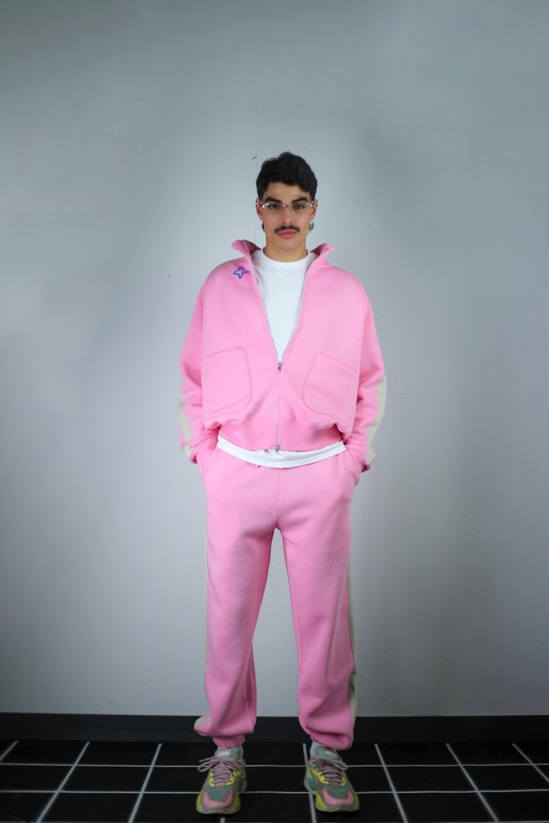 TRACKSUIT PANTS PINK