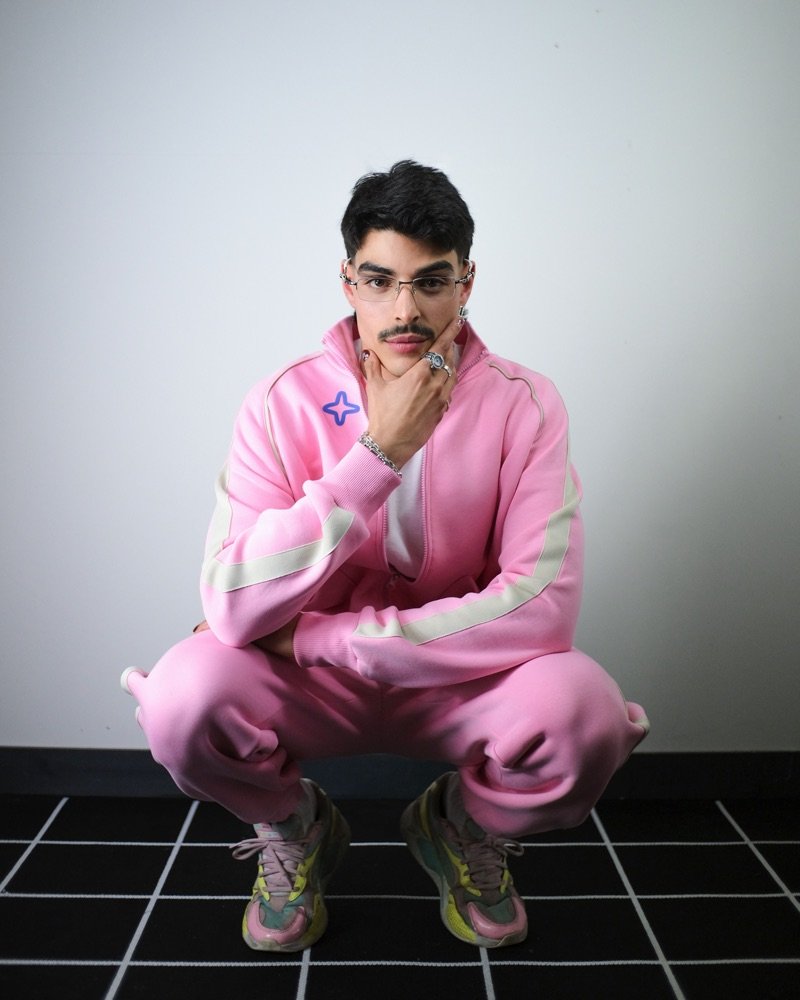 ZIP UP TRACKSUIT TOP PINK