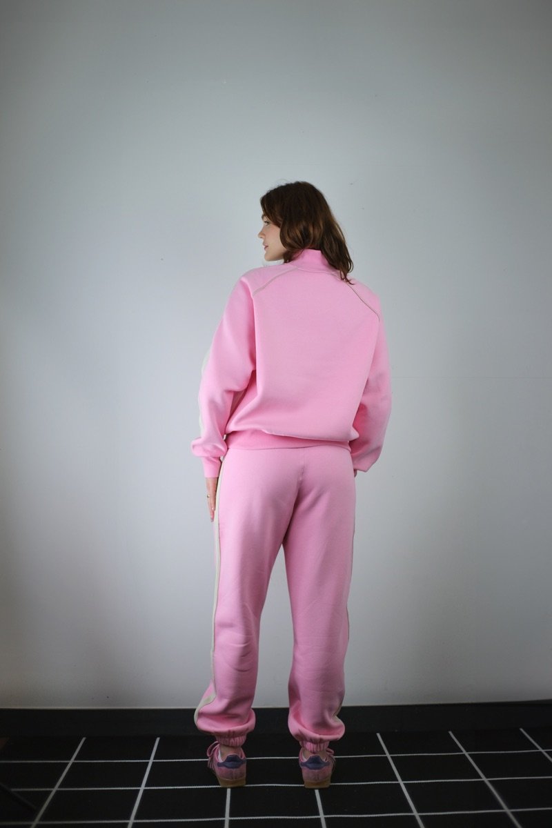 ZIP UP TRACKSUIT TOP PINK