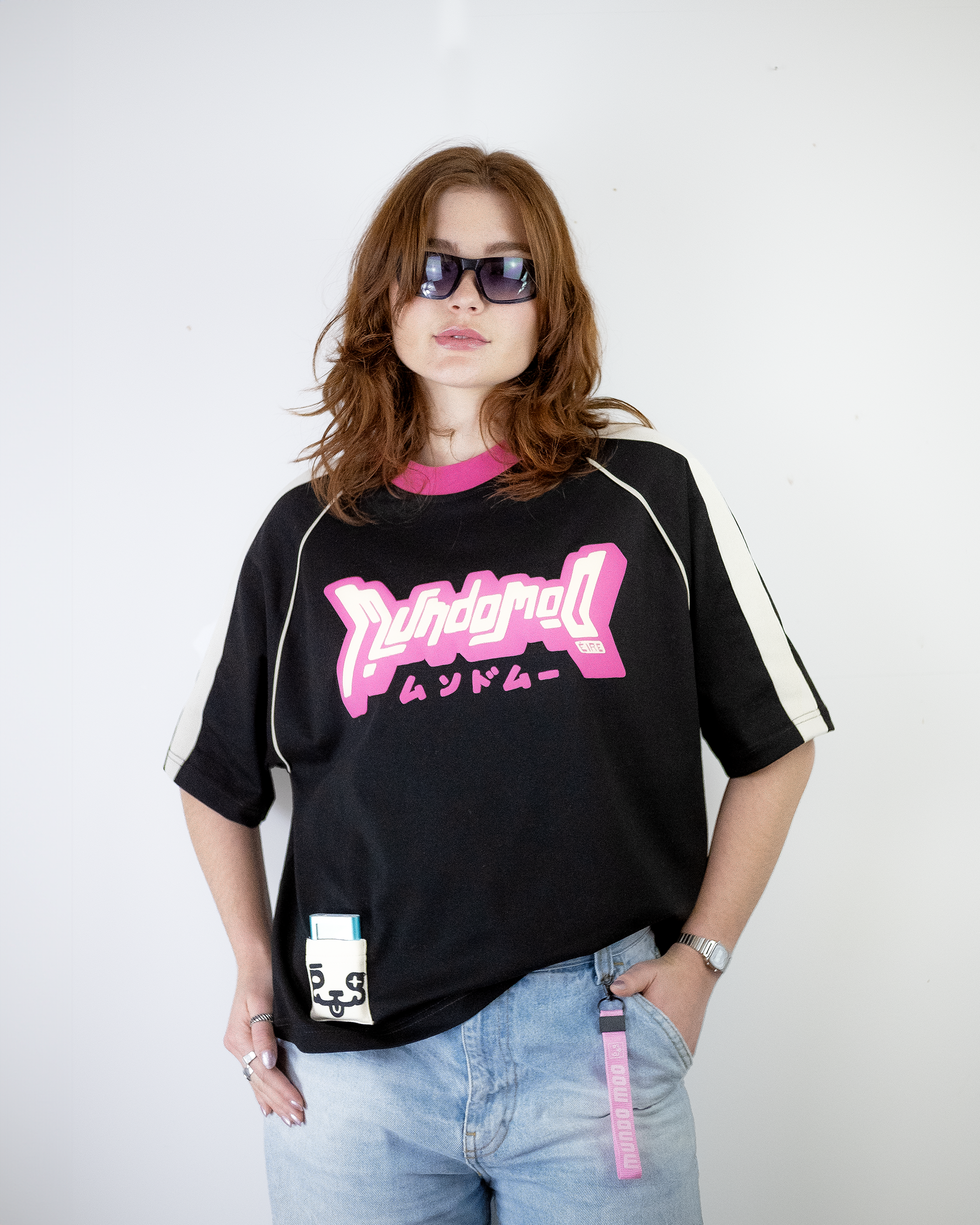 TEAM PINK BOXY T-SHIRT