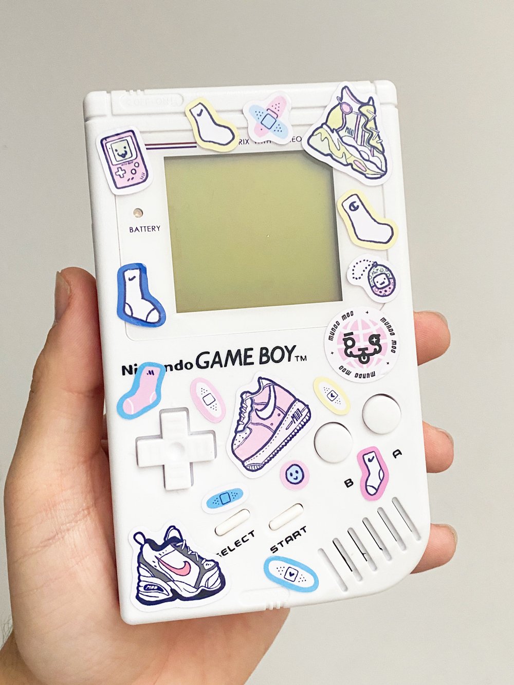 KICKS + SOCKS STICKER SHEET