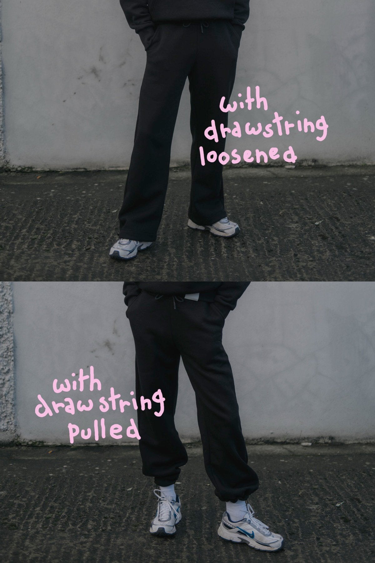 MOO STALPE FLARED SWEAT PANTS SAND