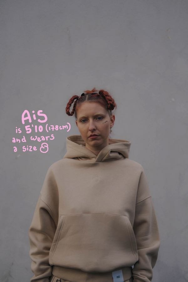 MOO STAPLE OVERSIZED HOODIE - OUTLET - XXS - UK 6