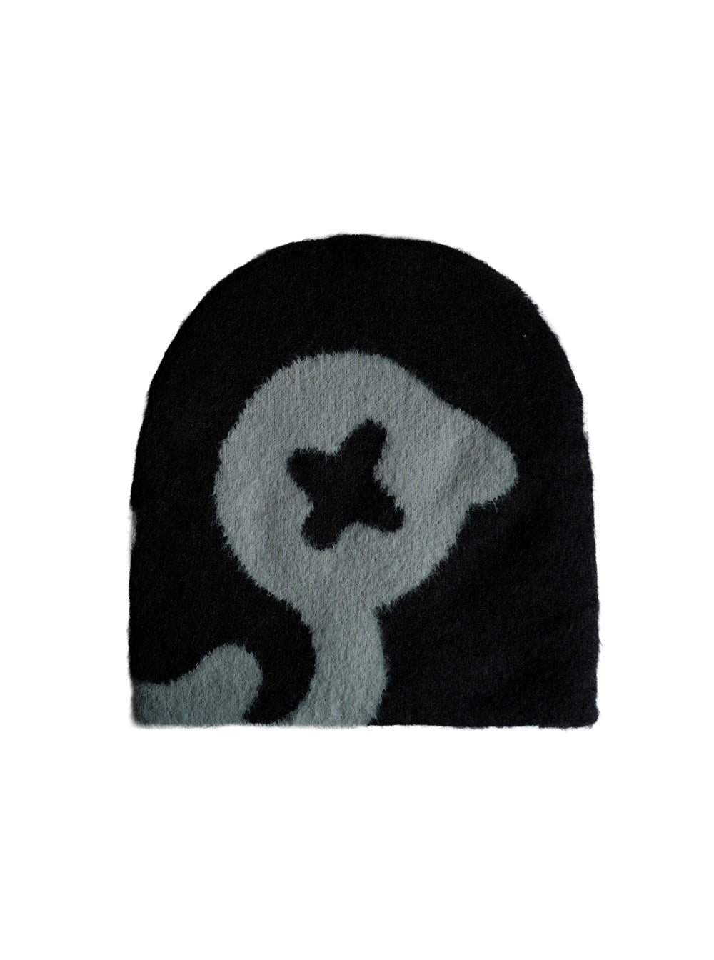 FUZZY LOGO BEANIE