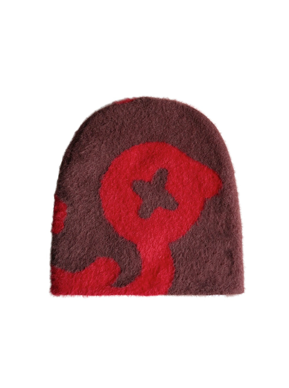 FUZZY LOGO BEANIE