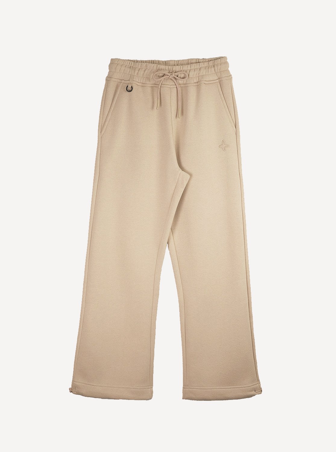 MOO STALPE FLARED SWEAT PANTS SAND