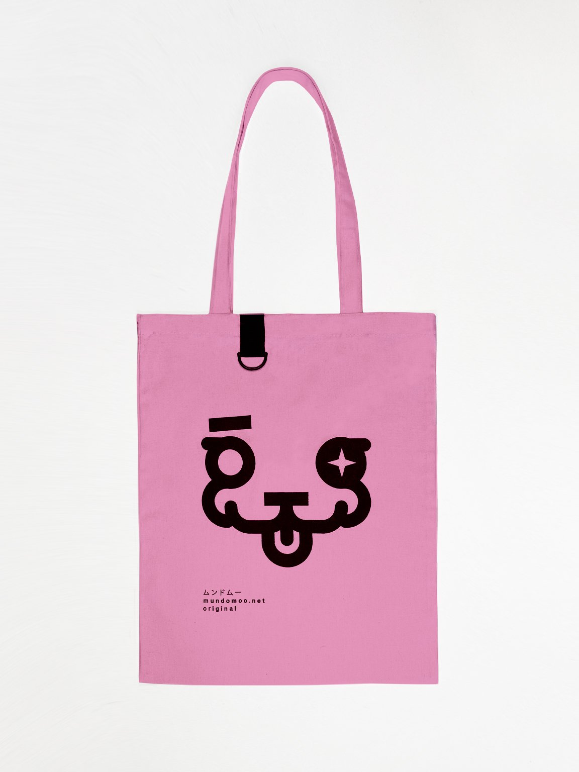 MUNDO TOTE PINK W/ TRINKET LOOP